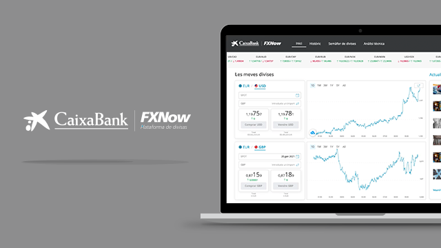 Gestiona les teves posicions en divisa a través de CaixaBank FXNow