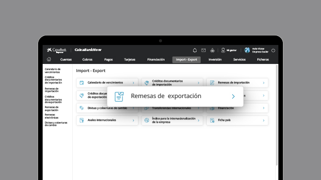 Envía los documentos de tus remesas documentarias de exportación desde CaixaBankNow