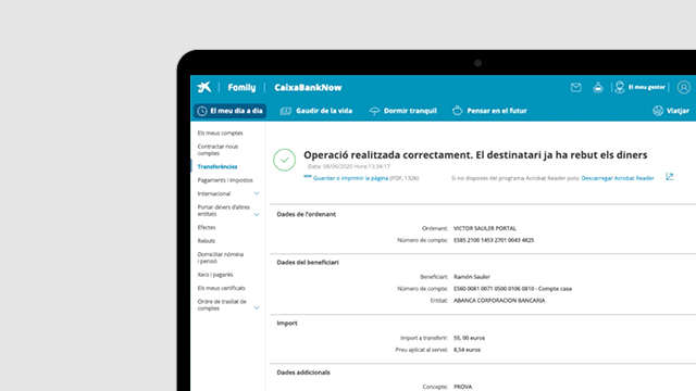 Signar documents a través de CaixaBank Sign 