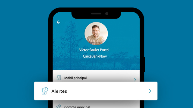 Activar alertes per estar al dia de les teves finances