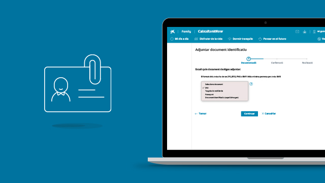 Actualitzar els teus documents identificatius