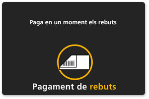 Paga en un moment els rebuts 